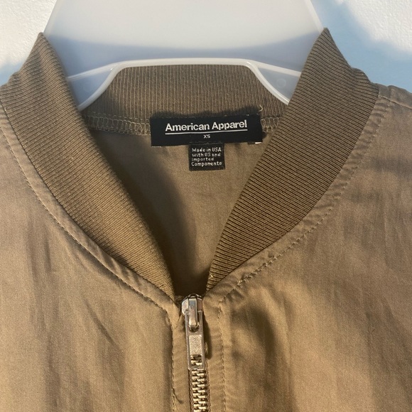 American Apparel bomber jacket - Picture 2 of 3